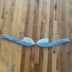 Cult Form GRAY-CREME OYSTERS YORGAN BRA ONLY - size 36 NWT